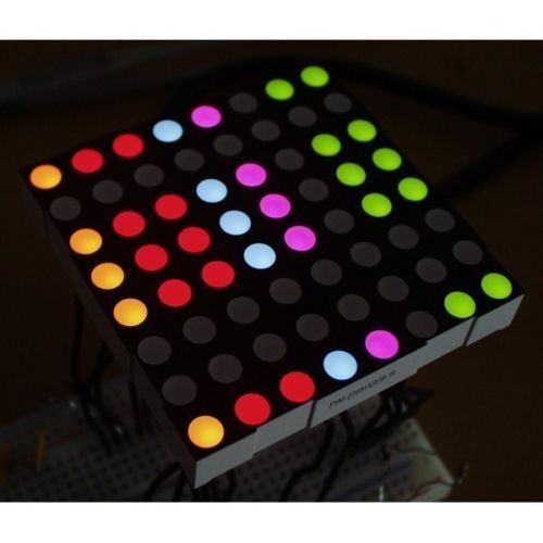 Full Color 8x8 RGB LED Matrix dot Style
