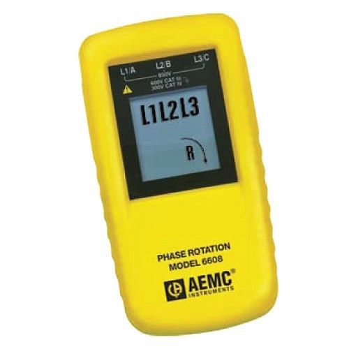 Aemc 6608 phase rotation meter for sale