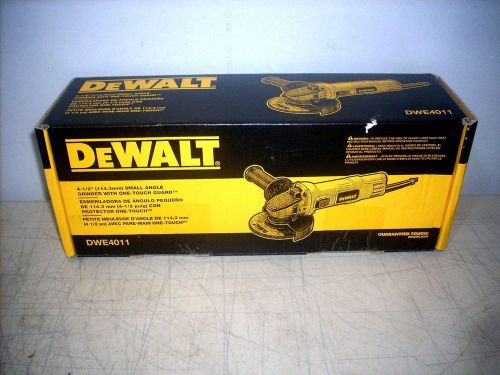 New dewalt dwe4011 4-1/2&#034; angle grinder 7.0 amp 12000 rpm free shipping for sale