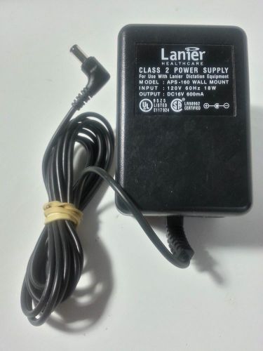 OEM Genuine Lanier Adaptor / Power Supply APS-160 16v 600mA for VW-260