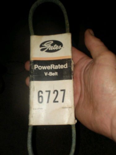 Gates 6727 PoweRated V-Belt, 3L Section, 3/8&#034; Width, 7/32&#034; Height, 27.0&#034; Belt