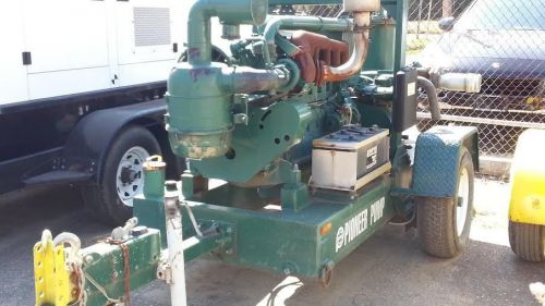 Pioneer  high head diesel powered water pump like godwin like gorman rupp for sale