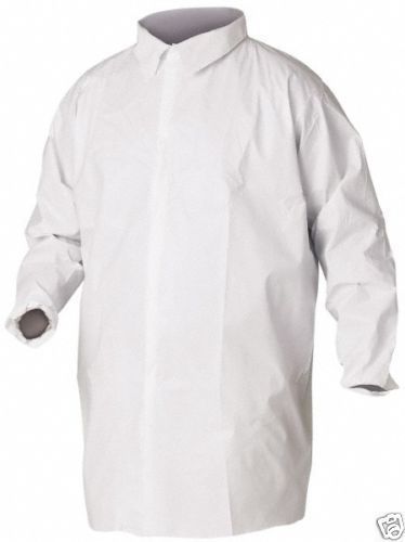 A40 Kleenguard 44445  White Lab Coats, 2XL, General Purpose  - 30-Pack