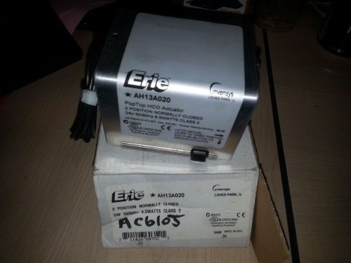Erie AH13A020 24V Normally Closed PopTop Actuator w/ 18&#034; Leads