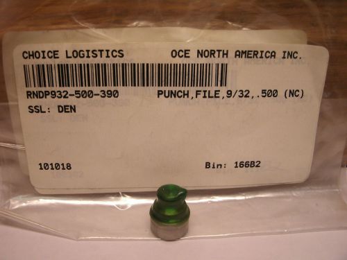 RNDP932-500-390, Meaden, FILE HOLE DIE, 9/32, .500 X .577, PUNCH FILE (NEW)