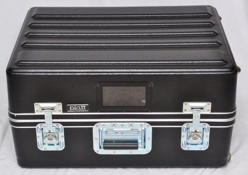 Platt heavy duty  case 241813h  ata with wheels and telescoping handle for sale