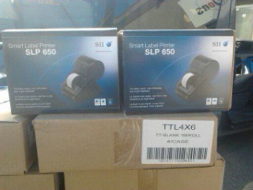 New Seiko Handheld Smart Label PC USB Printer, 3.94&#034;/Sec,SLP650SE,Best Deal,warr