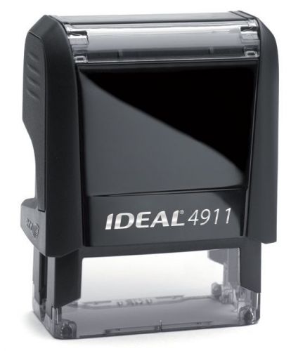FREE Ship Ideal 4911 - Upto3Line Self-Inking Rubber Stamp - Best Quality Stamp