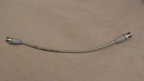 HP 12 inch BNC male to BNC male coaxial cable. 50 ohms 8120-1838 LM0216