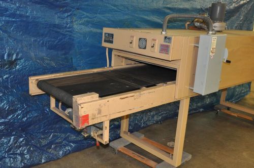 Cincinnati Electric Conveyor Screen Printing Textile Dryer