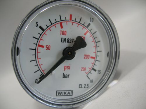 Stanley Bostitch 1/2&#034; Air Compressor Pressure Gauge AB-9052015 Wika EN 837-1