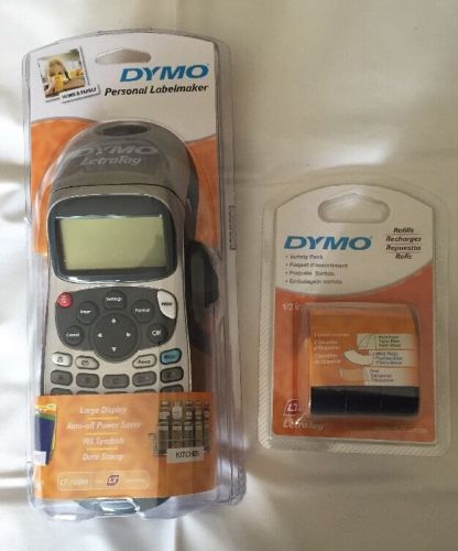 Dymo Personal Label Maker LT-100H And LT Label Refills. New