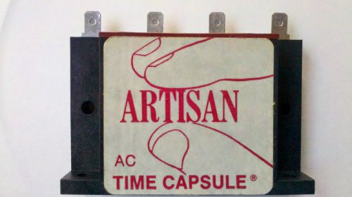ARTISAN CONTROLS AC TIME CAPSULE, MOD. 438A-115-10. 1 TO 10 SECOND DELAY-ON-MAKE