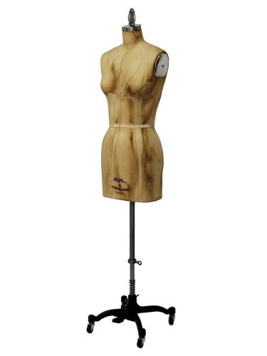 Antique dress form mannequin display tailor dummy pgm 602b size 10 for sale