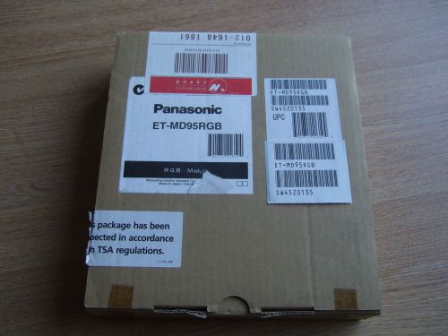 Panasonic Projector Board RGB Card ET-MD95RGB PTD7500/7600/7700/PTDW7000
