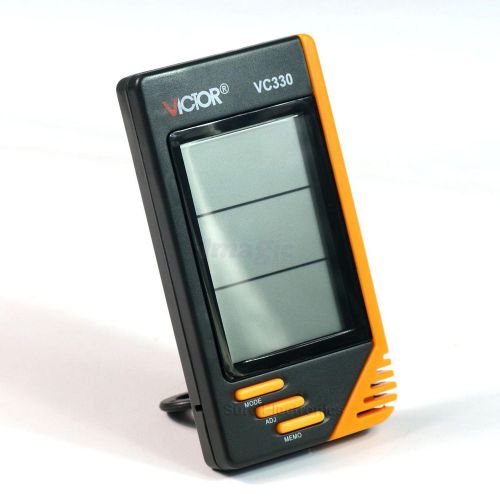 Hot VC330 LCD Digital Indoor and Outdoor Thermometer and Humidity Meter VICTOR