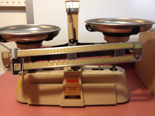 Vintage ohaus balance scale  50t oz .2d wt gold silver  works good no reserve1 for sale