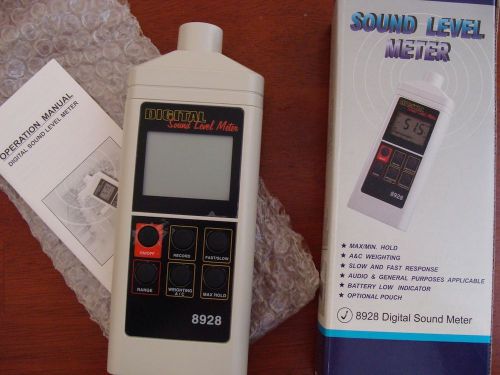 LCD MANNIX 8928 Sound Level Meter