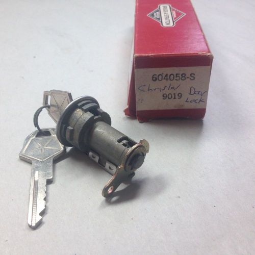 Door Lock Cylinder with Keys,Chrysler, Briggs&amp;Stratton 604058-S 9019 - Locksmith