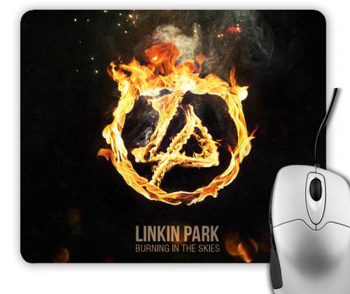 New Linkin Park Fire Rock Band Logo Mouse Pad Mat Mousepad Hot Gift Game