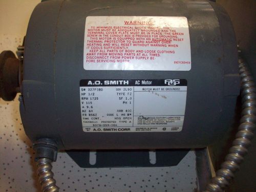 Dexter 1 ph.,1/2 H.P. Dryer Motor