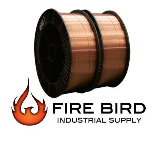 2 LAYER WOUND 11LB ROLLS MIG WELDING WIRE ER70S-6 .035 X 11 LB  COPPER COATED