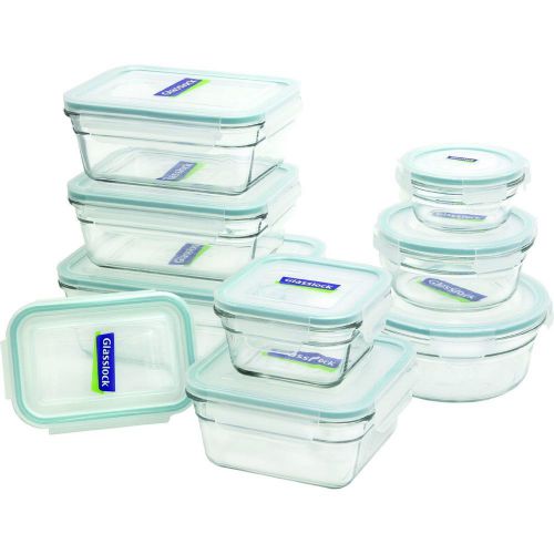 Food Storage Container Fresh Keeper Cracker Cookie Snack Sweets Picnic 18-Piece