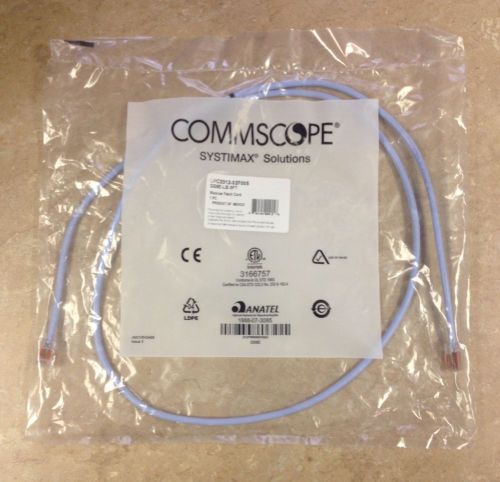Cpc3312-02f005-ava - systimax gigaspeed xl stranded cat 6 modular patch cord,  5 for sale