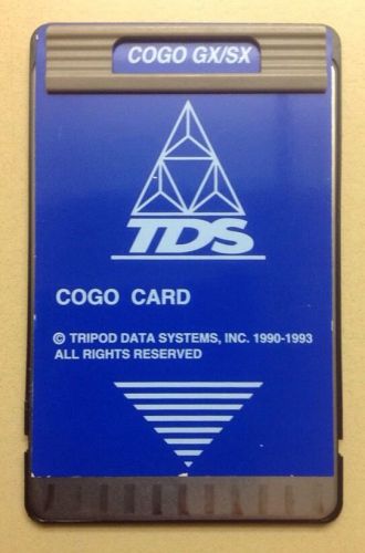 TDS COGO GX/SX Card For HP 48GX, SX Calculator