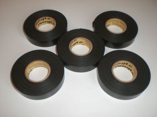 Lot of 5 plymouth yongle vinyl pvc auto wire harness adhesive tape .75&#034; x 176&#039; for sale