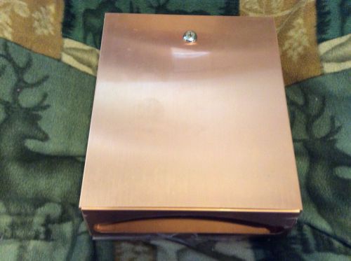 Copper Colored GAMCO  Paper Towel Dispenser TD 2 US 10