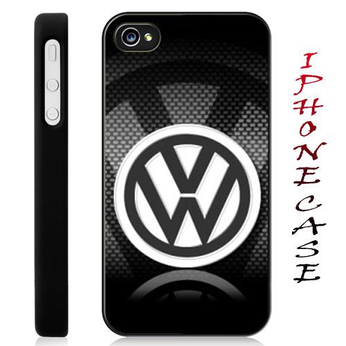 Car Volkswagen VW iPhone 4/4s/5/5s/5c/6/6+ Black Case Cover