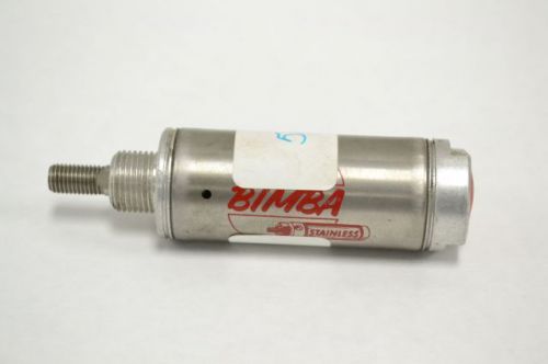 NEW BIMBA SR-091 STAINLESS SINGLE ACTING 1IN STROKE 1/16IN BORE CYLINDER B235728