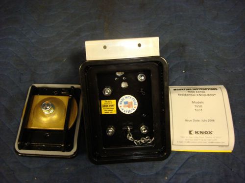 New knox-box 1651 emergency responder key box with door hanger for sale