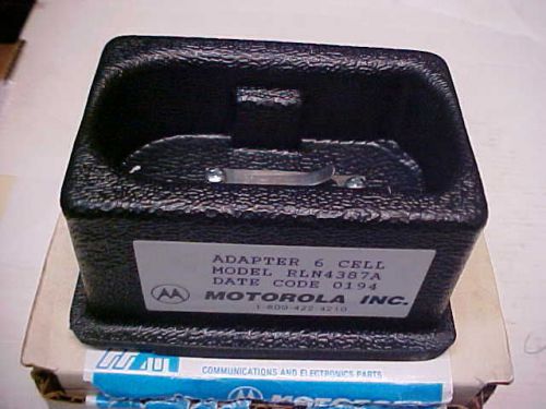 motorola saber r charger adapter 6 cell model rln4387a new in box s89