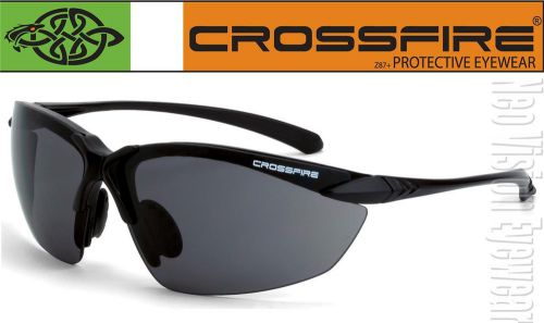 Crossfire Sniper Polarized Smoke Safety Glasses Shooting Sunglasses Z87+
