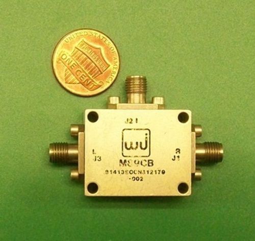 WJ Watkins Johnson microwave broadband RF mixer, 2-18 GHz RF,  tested