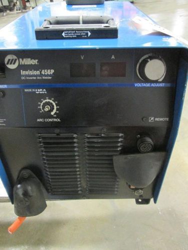 (1) miller invision mig welding power source - used - am13797d for sale