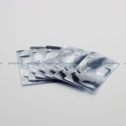 100pcs ESD Anti-Static Antistatic Shielding Bag Open-Top Waterproof Mew 6X9.5cm