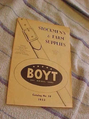 Stockmens and farm supplies catalog 1953