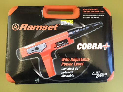 Ramset cobra+ semi-auto tool kit .27 cal w/case for sale