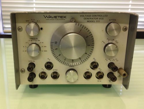 Wavetek Model 111 Voltage Controlled Generator (VCG)