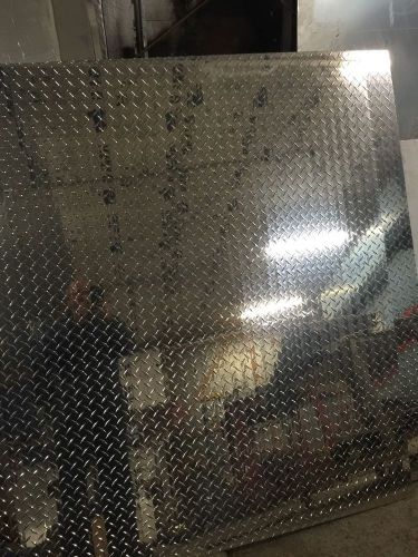 1/8&#034; aluminum diamond plate 3003 mirror finish 12&#034; x 36&#034; for sale