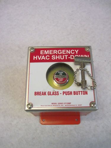 Pilla ST120SN4SL EMERGENCY REMOTE BREAK GLASS STATION Maintained Push Button