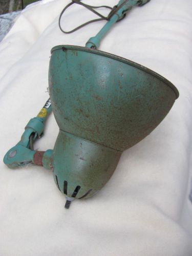 Vintage Fostoria-Fannon Inc.Adjustable Work Lamp,GC