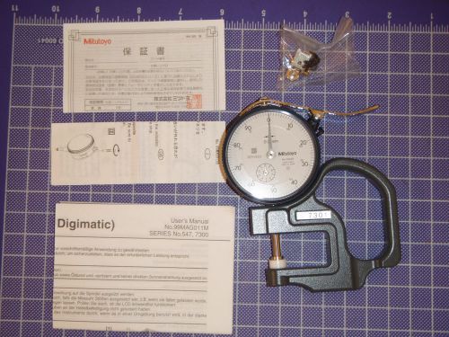 MITUTOYO Dial Thickness Gage Meter 7301 !85B!