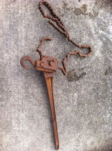 Antique Coffing Chain Hoist 1933