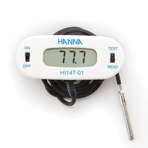Hanna instruments hi147-00 check-fridge thermometer (c) with battery for sale