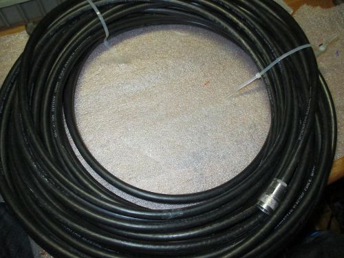 RF Cable Approx 95 feet w/plugs M17/75-RG-214/U 50 Ohm 13AWG