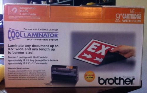BROTHER LC-M9  9&#034; Cartridge w/Film for Cool Laminator LX-900 &amp; LX-910D NEW